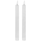 Luxe Collection Natural Glow S/ 2 White LED Dinner Candles by Hill Interiors