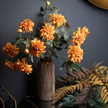 Orange Dahlia Spray by Hill Interiors - image 3