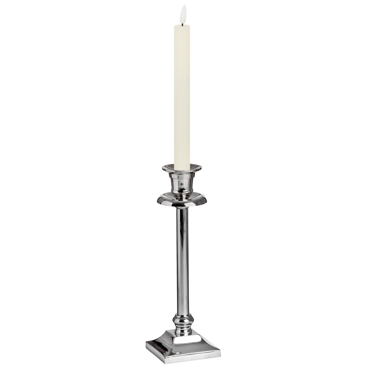 Luxe Collection Natural Glow S/ 2 Ivory LED Dinner Candles by Hill Interiors - image 2