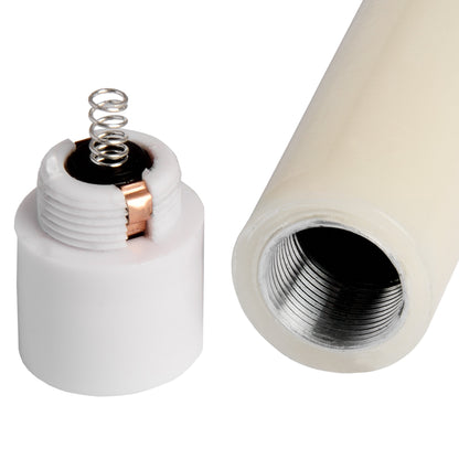 Luxe Collection Natural Glow S/ 2 Ivory LED Dinner Candles by Hill Interiors - image 3