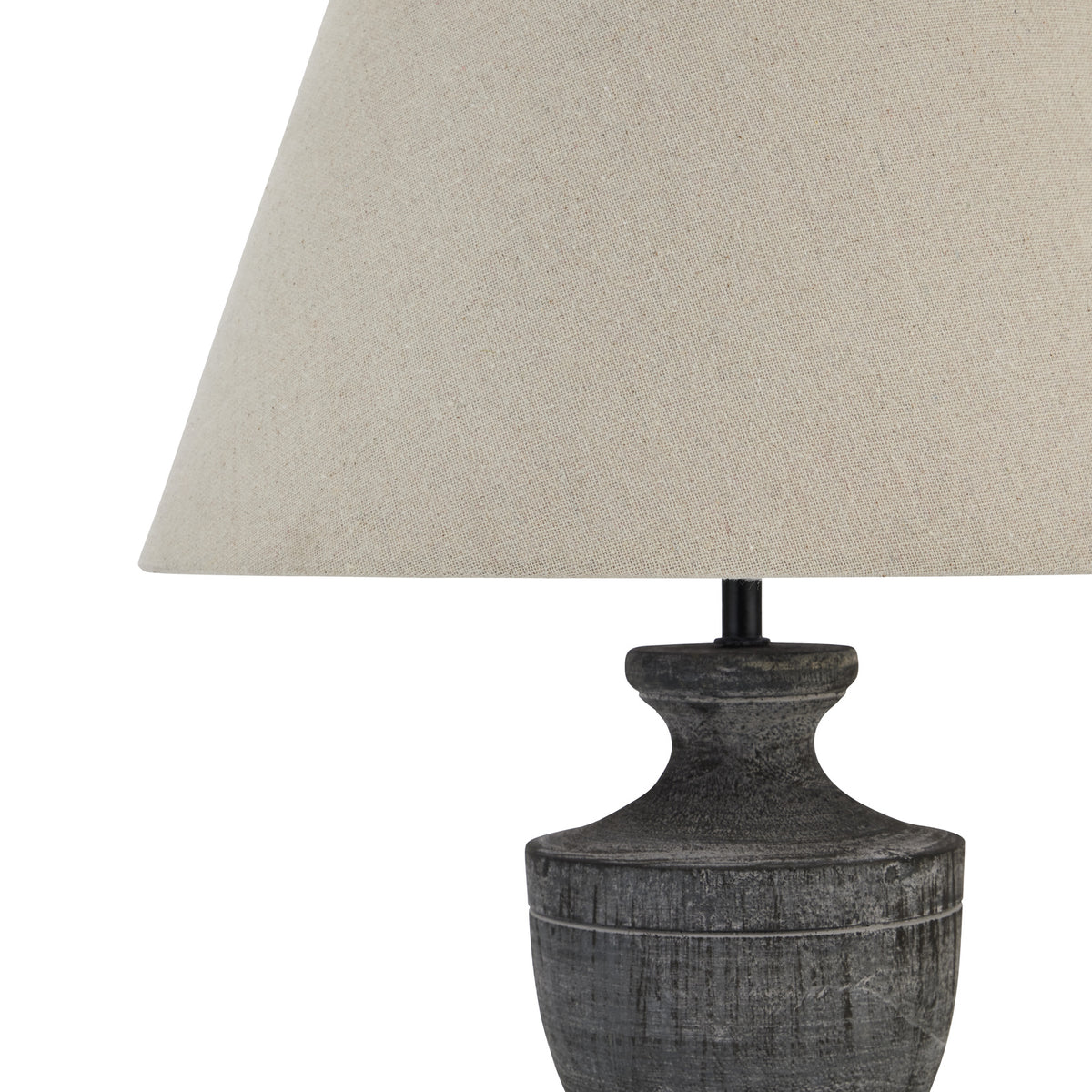 Incia Urn Wooden Table Lamp by Hill Interiors - image 4