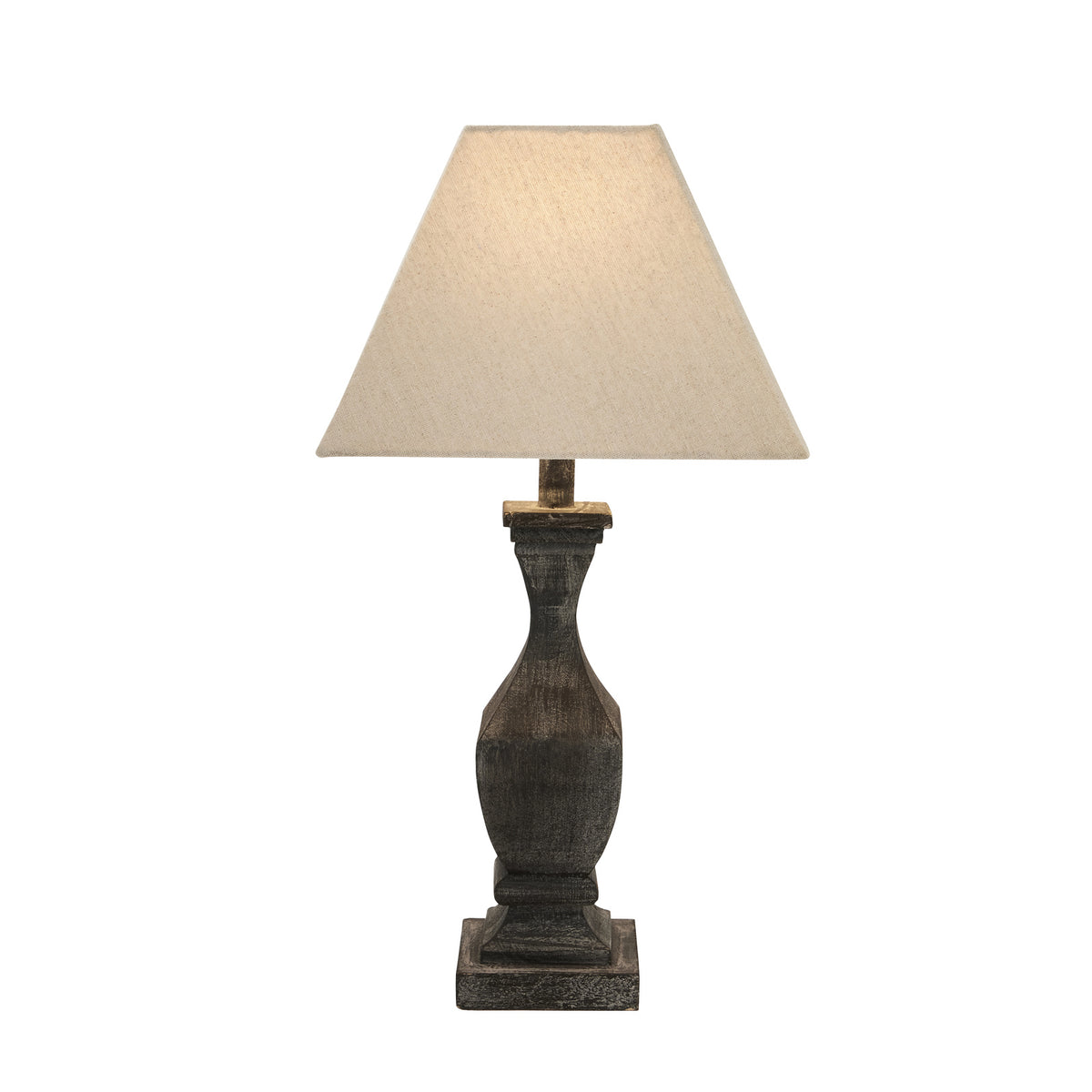 Incia Fluted Wooden Table Lamp by Hill Interiors - image 3