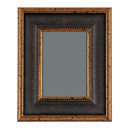 Black And Antique Gold Beaded 5X7 Photo Frame by Hill Interiors - image 2