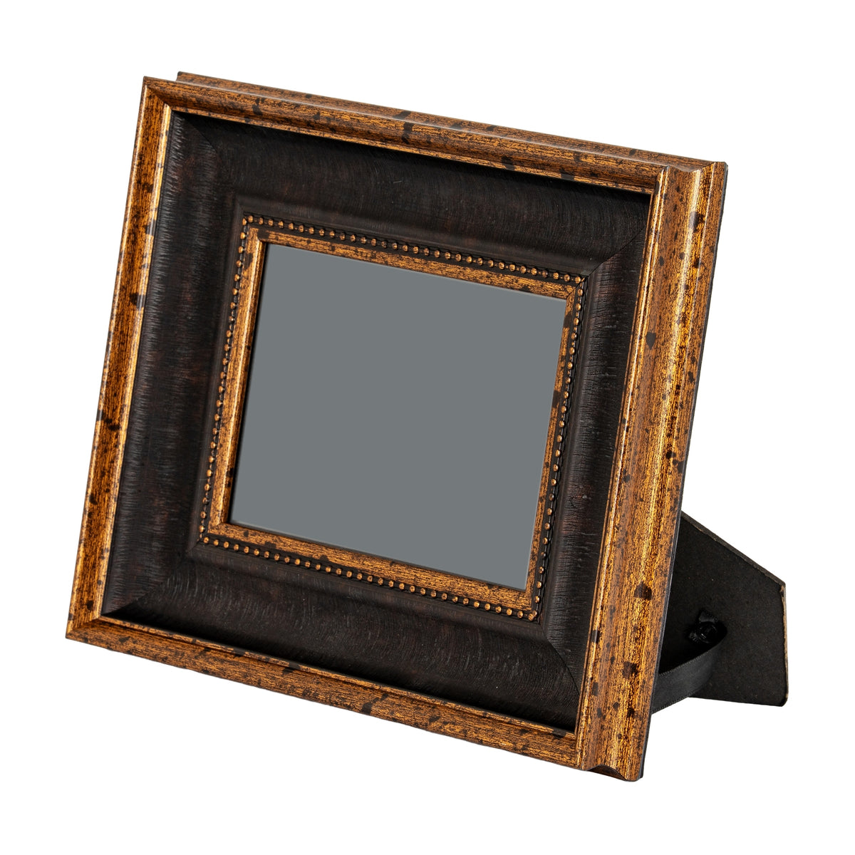 Black And Antique Gold Beaded 8X10 Photo Frame by Hill Interiors - image 3