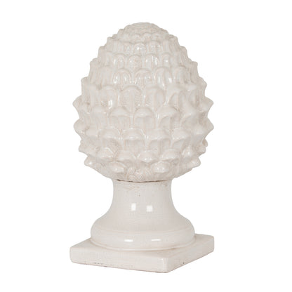 Garda White Decorative Acorn by SEDERVA
