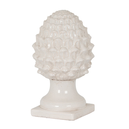 Garda White Decorative Acorn by SEDERVA