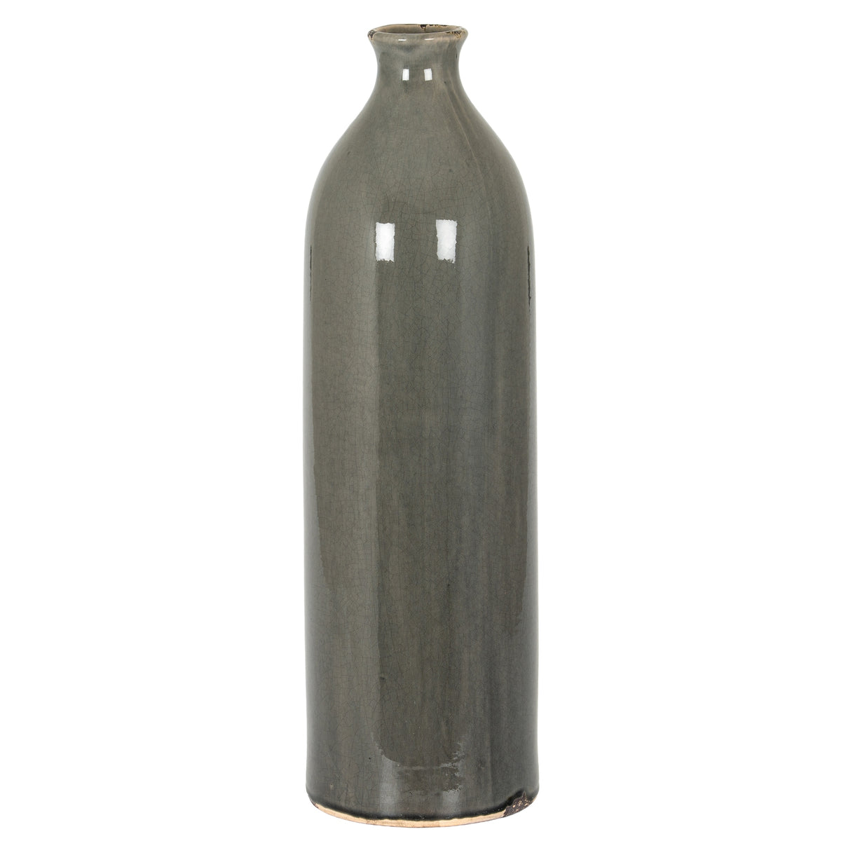 Garda Grey Glazed Gisela Vase by SEDERVA