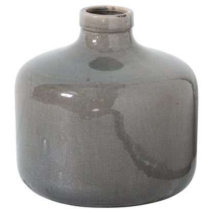 Garda Grey Glazed Chive Vase by SEDERVA