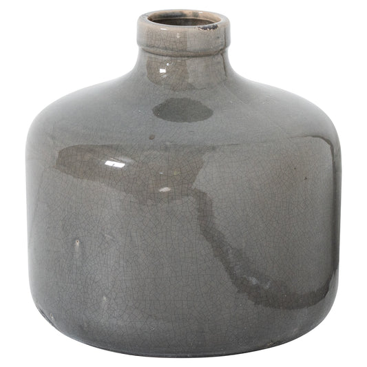 Garda Grey Glazed Chive Vase by SEDERVA