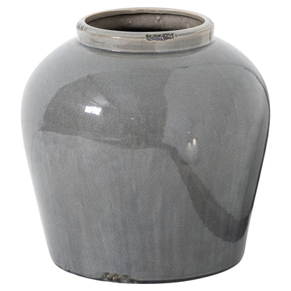 Garda Grey Glazed Juniper Vase by SEDERVA