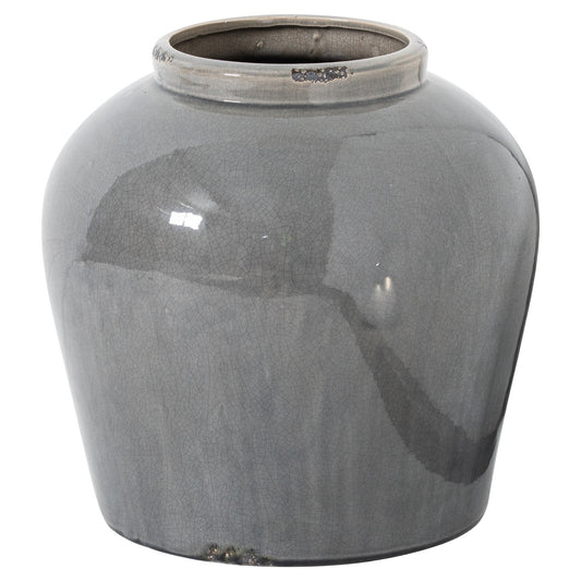 Garda Grey Glazed Juniper Vase by SEDERVA