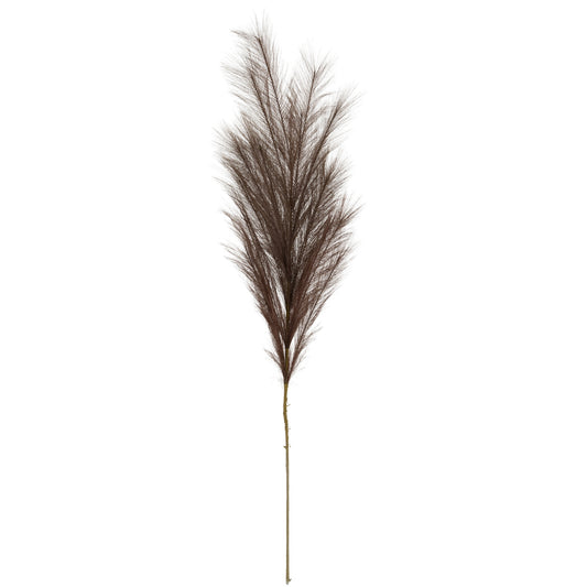 Grey Large Faux Pampas Grass Stem by Hill Interiors