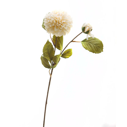 White Dahlia Stem by Hill Interiors - image 2