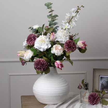 Tall White Delphinium Stem by Hill Interiors - image 3