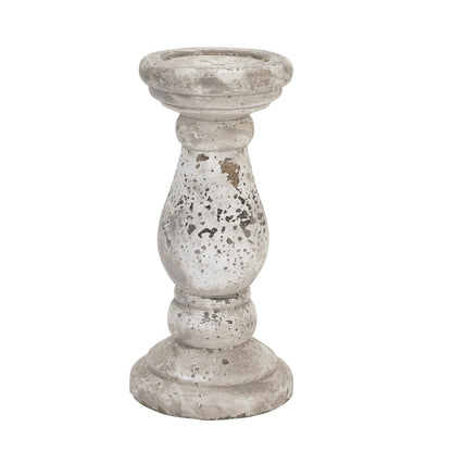 Stone Ceramic Candle Holder by Hill Interiors