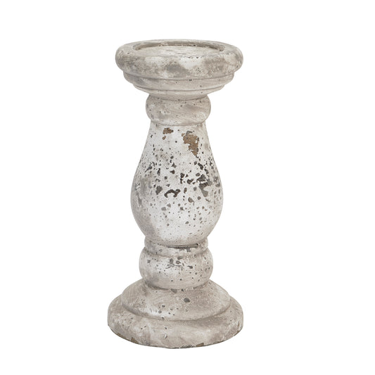 Stone Ceramic Candle Holder by Hill Interiors