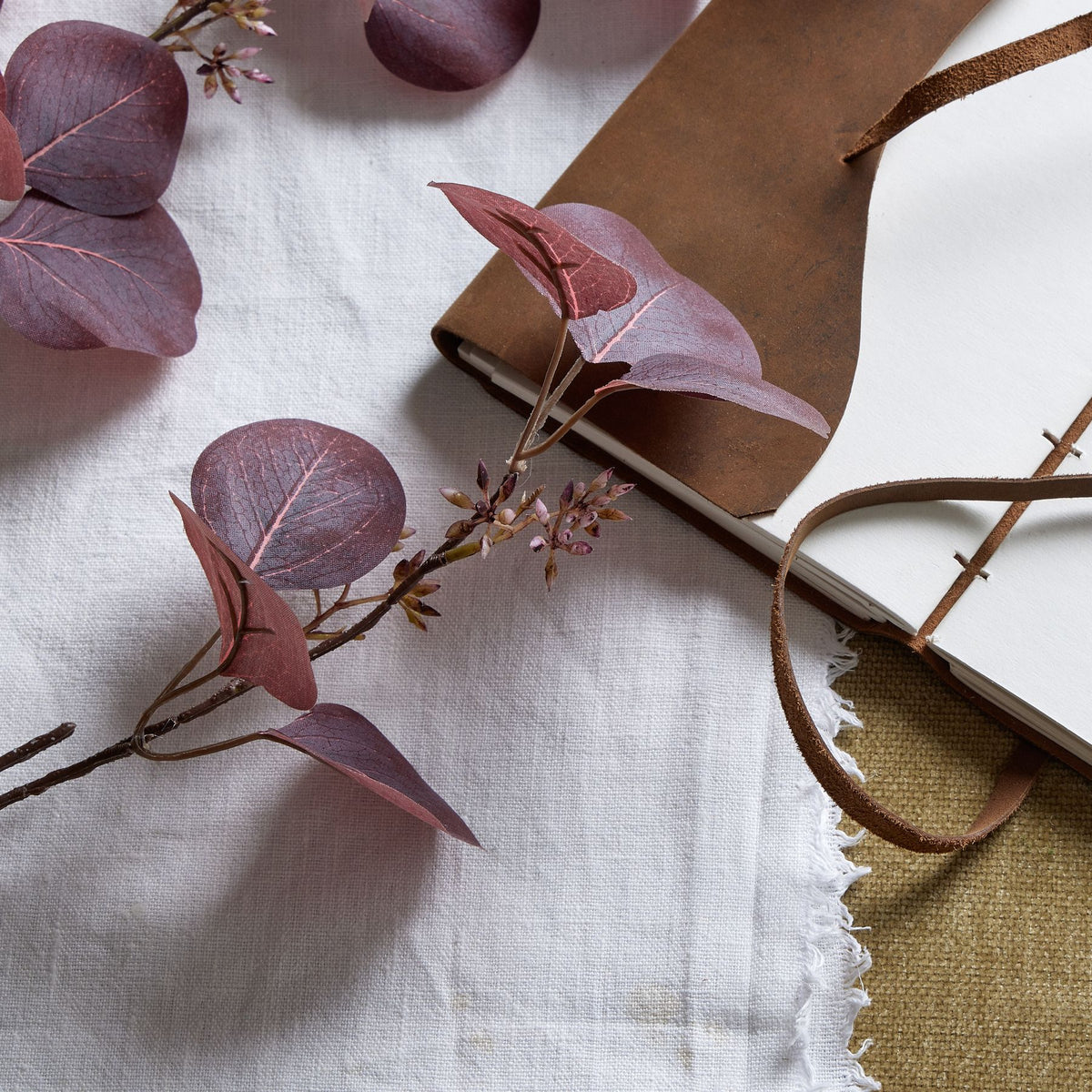 Burgundy Berried Eucalyptus by Hill Interiors - image 2
