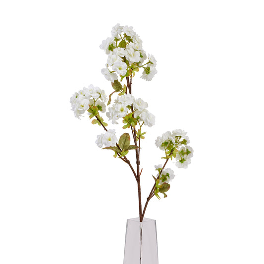 Tall White Blossom by Hill Interiors