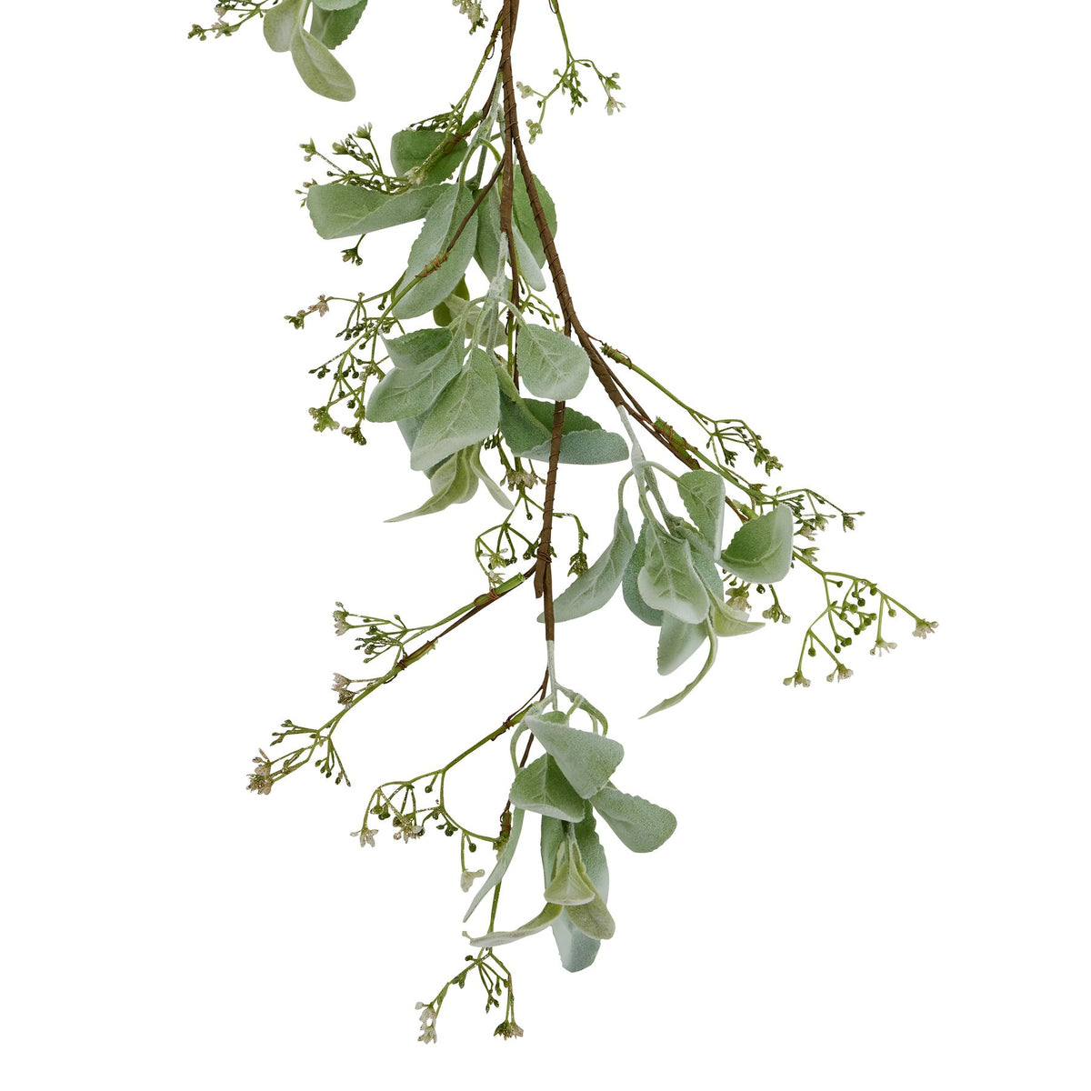 Winter Garland With Lambs Ear And Wax Flower by Hill Interiors - image 2