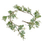 Winter Garland With Lambs Ear And Wax Flower by Hill Interiors