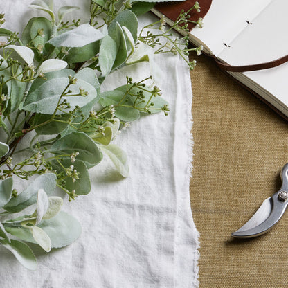 Large Winter Sprig With Lambs Ear And Wax Flower by Hill Interiors - image 2
