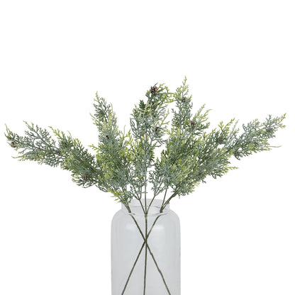 Frosted Pine Tall Stem With Pinecones by Hill Interiors - image 4