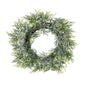 Frosted Pine Wreath With Pinecones by Hill Interiors