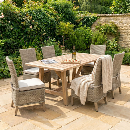 Capri Collection Outdoor Dining Chair by Hill Interiors