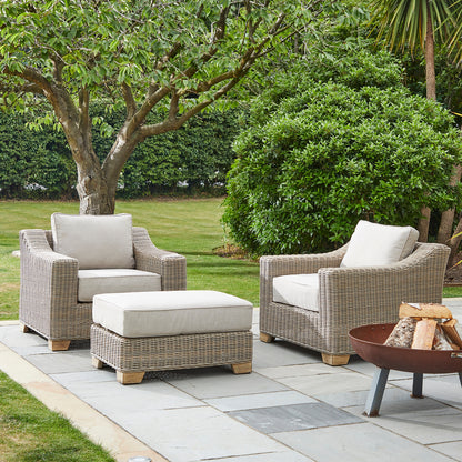 Capri Collection Outdoor Foot Stool by Hill Interiors - image 3