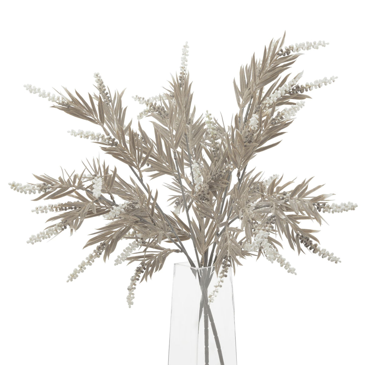 Taupe and Ivory Large Branch by Hill Interiors