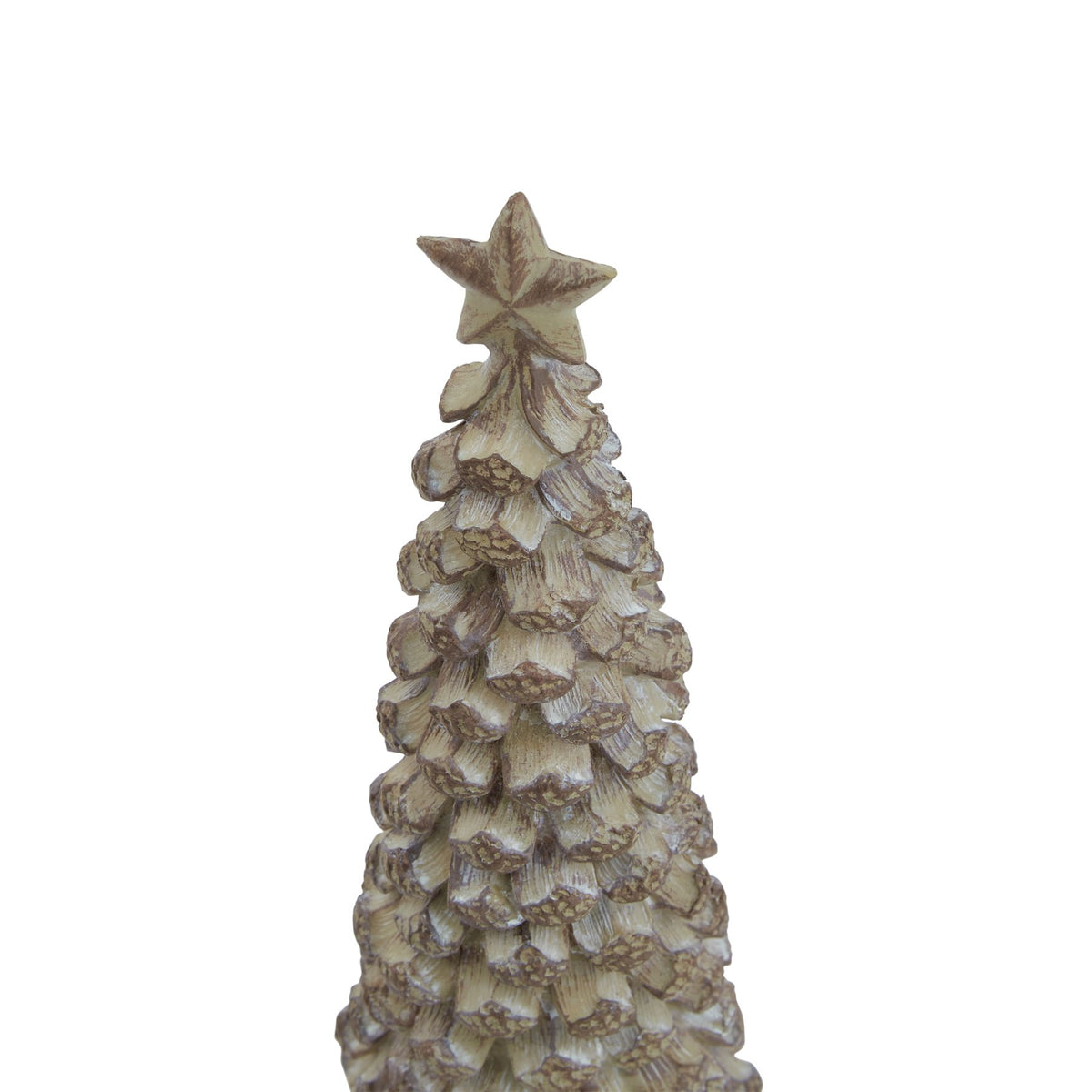 Small Beige Cedar Tree With Star by Hill Interiors - image 2