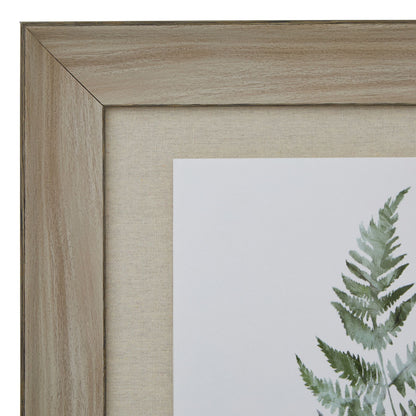 Watercolour Bracken Fern In Washed Wood Frame by Hill Interiors - image 2