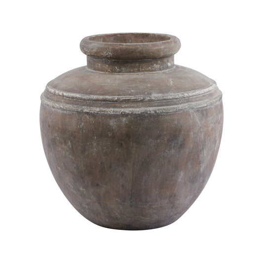 Siena Large Brown Water Pot by Hill Interiors