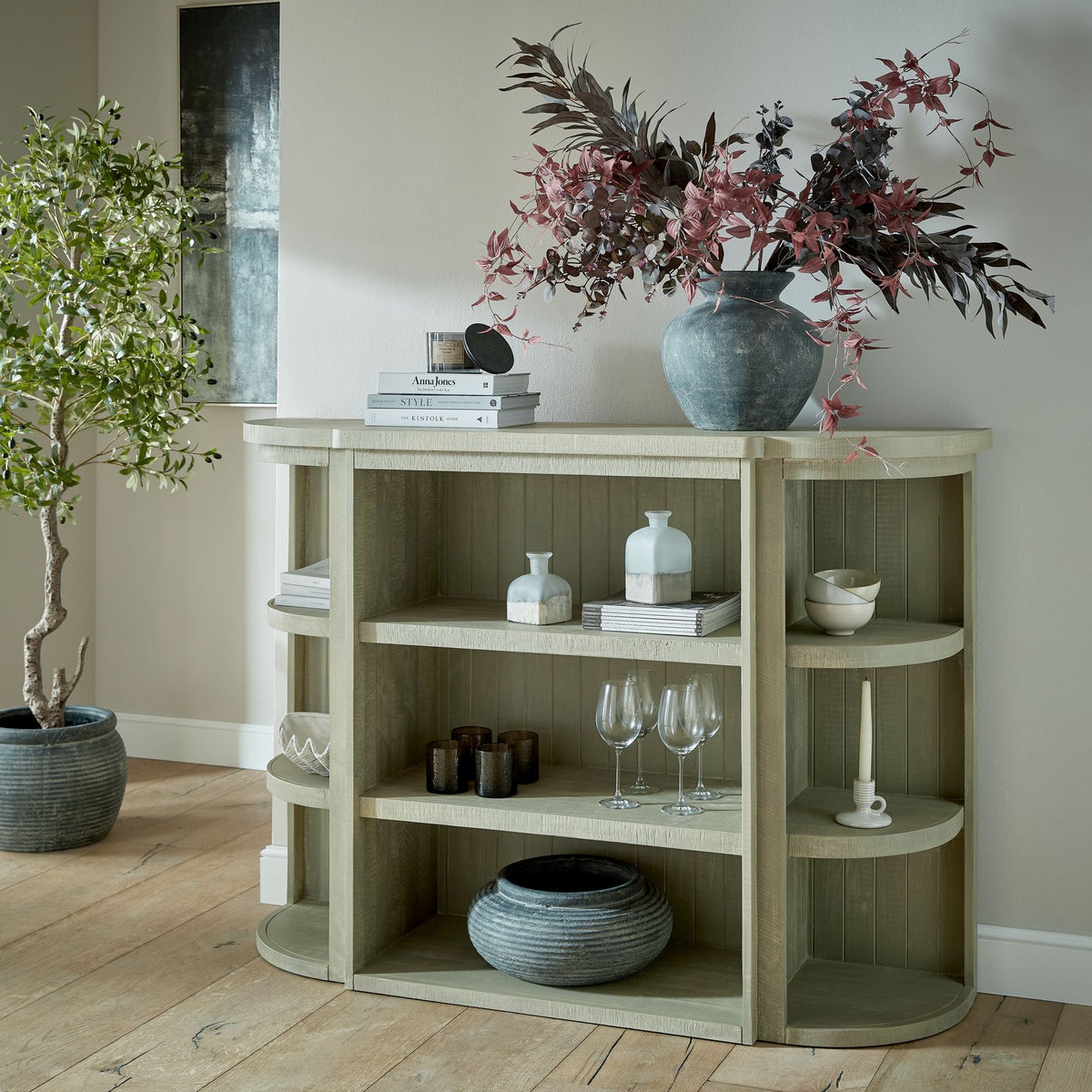 Amalfi Grey Vase by Hill Interiors - image 4