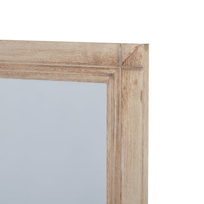 Washed Wood Large Window Mirror by Hill Interiors - image 4