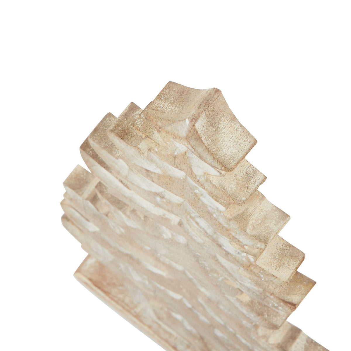 White Wash Collection Wooden Large Tiered Tree Decoration by Hill Interiors - image 2
