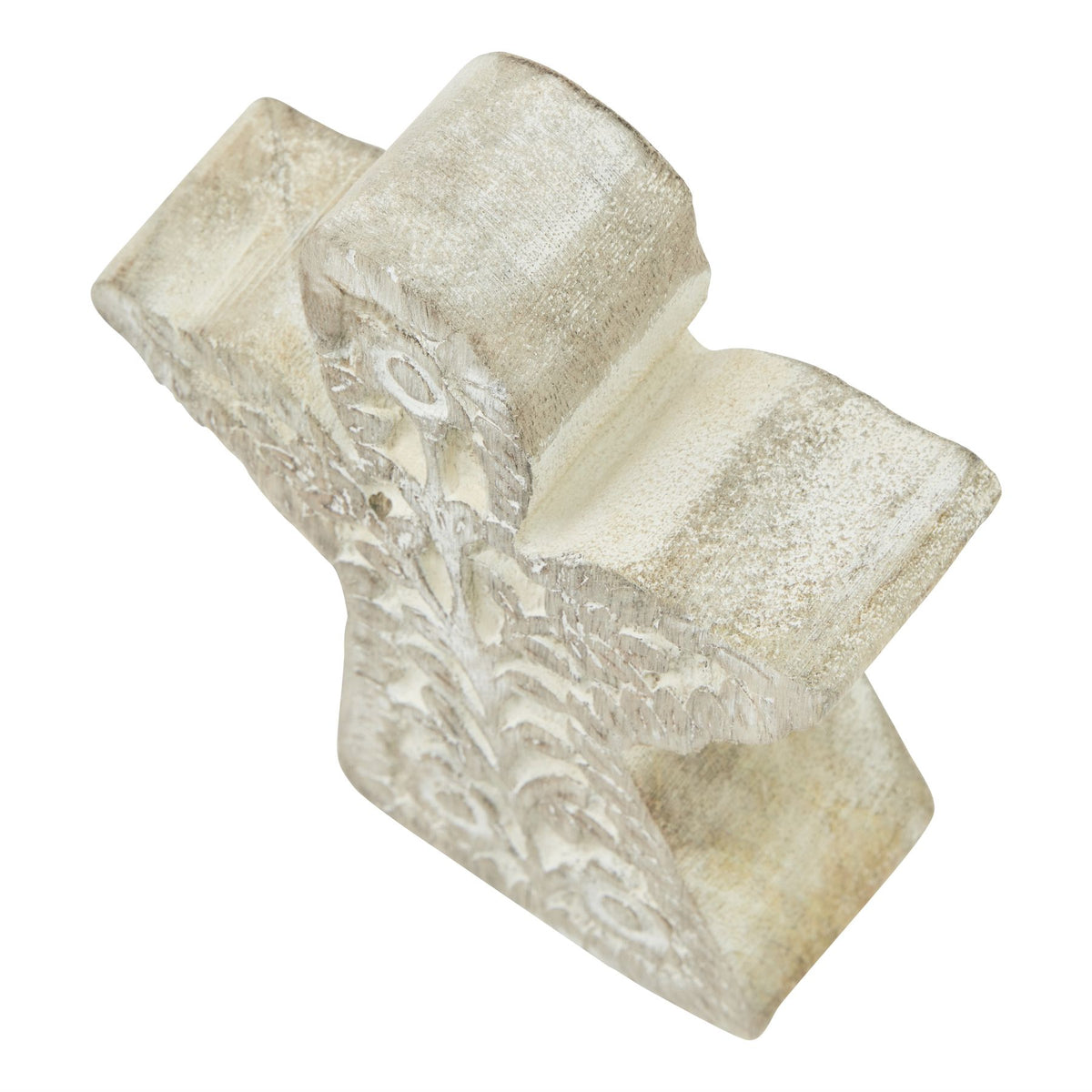 White Wash Collection Patterned Large Angel Decoration by Hill Interiors - image 2