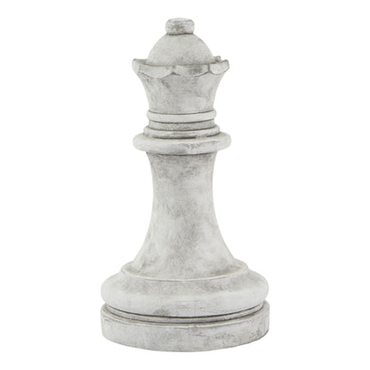 Athena Stone Queen Chess Piece by Hill Interiors