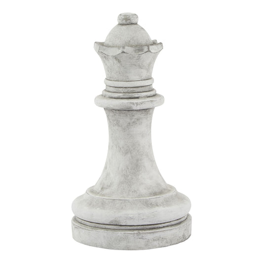 Athena Stone Queen Chess Piece by Hill Interiors