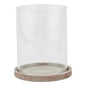 Siena Brown Large Hurricane Lantern by SEDERVA