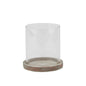 Siena Brown Hurricane Lantern by SEDERVA