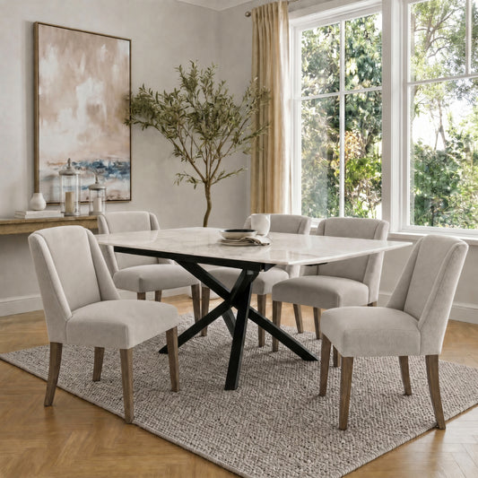 Compton Aspen Dining Chair by Hill Interiors