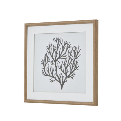 Atol Coral Art Mounted In Beaded Frame by Hill Interiors - image 2