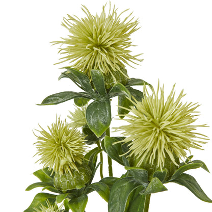 Green Safflower Spray by Hill Interiors - image 2