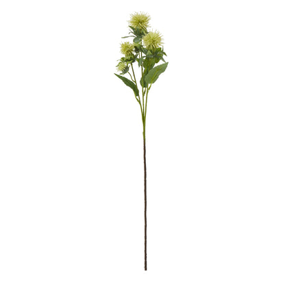 Green Safflower Spray by Hill Interiors