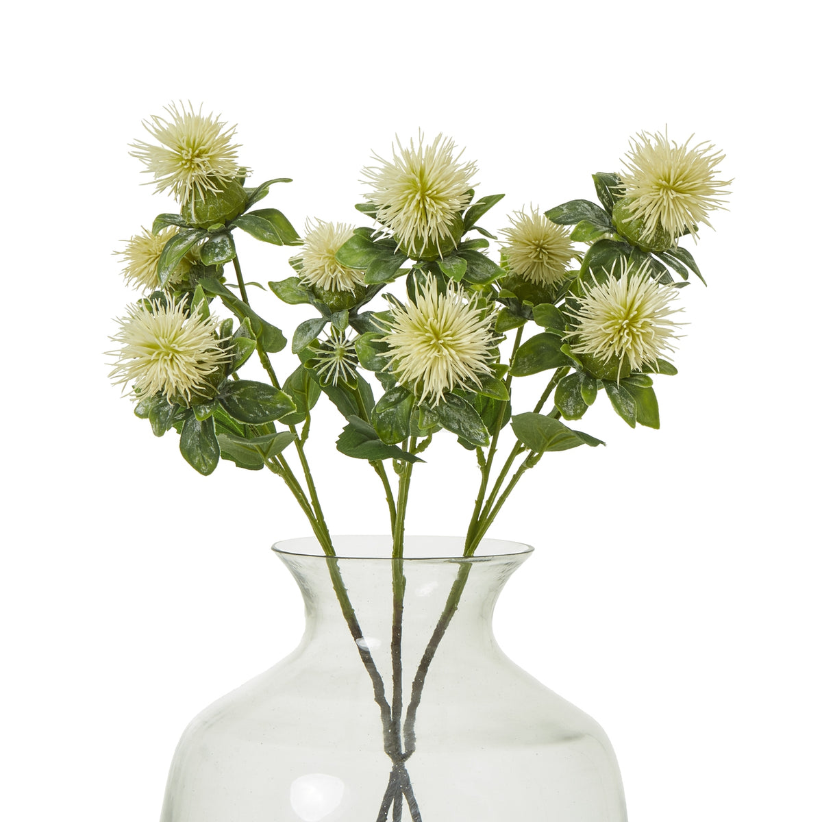 Cream Safflower Spray by Hill Interiors - image 3