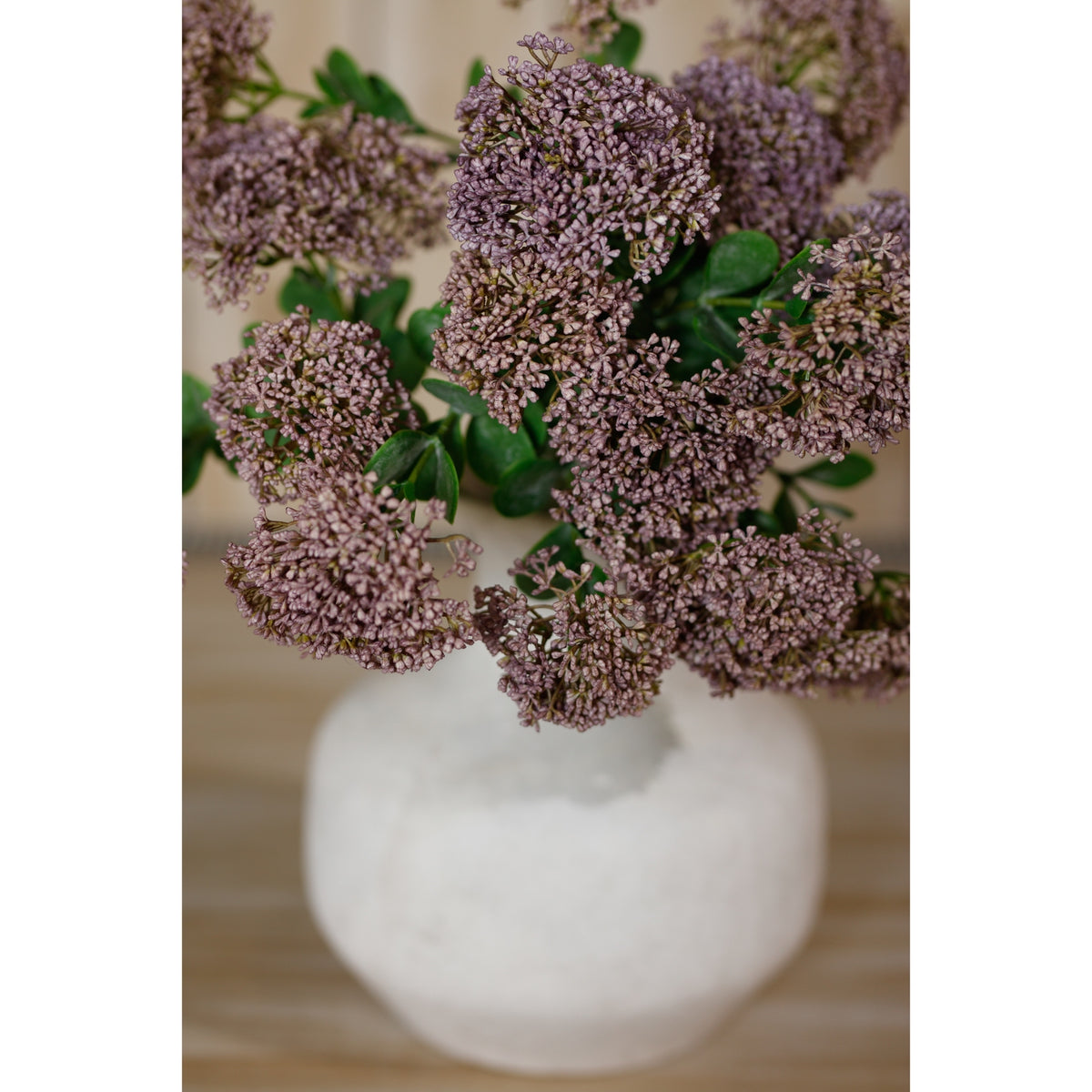 Purple Sedum Spray by Hill Interiors - image 5