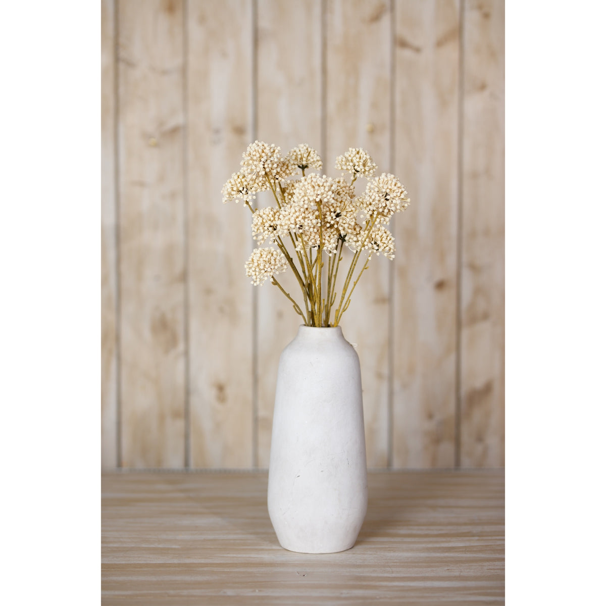 Cream Allium Spray by Hill Interiors - image 4