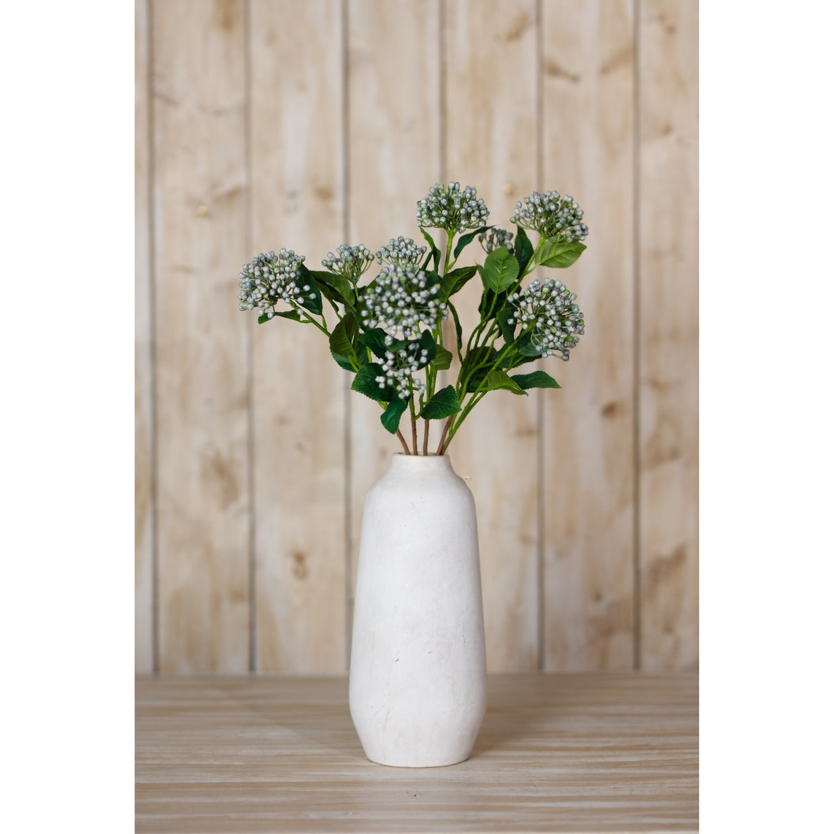 Blue Budding Hydrangea Spray by Hill Interiors - image 4