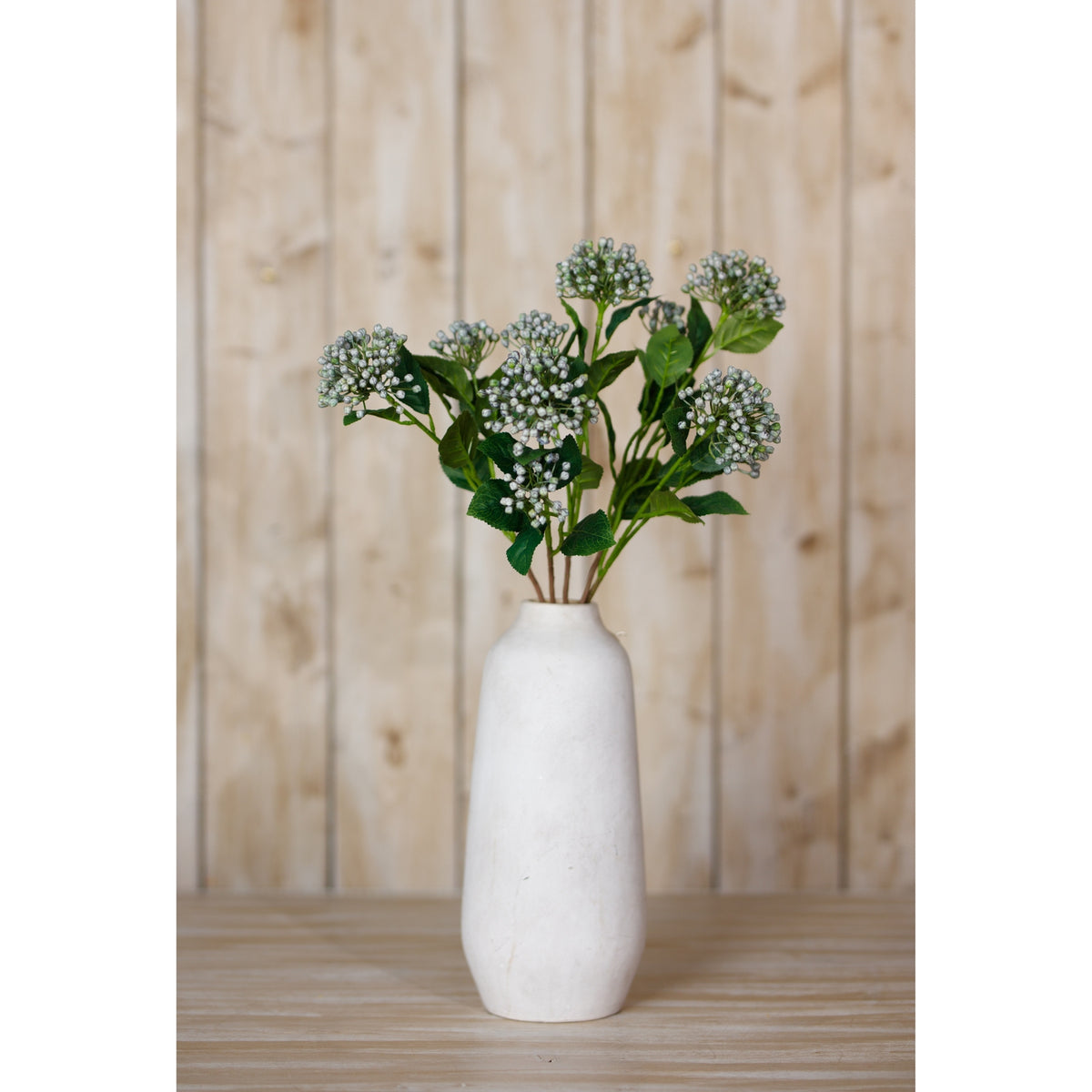 Blue Budding Hydrangea Spray by Hill Interiors - image 5